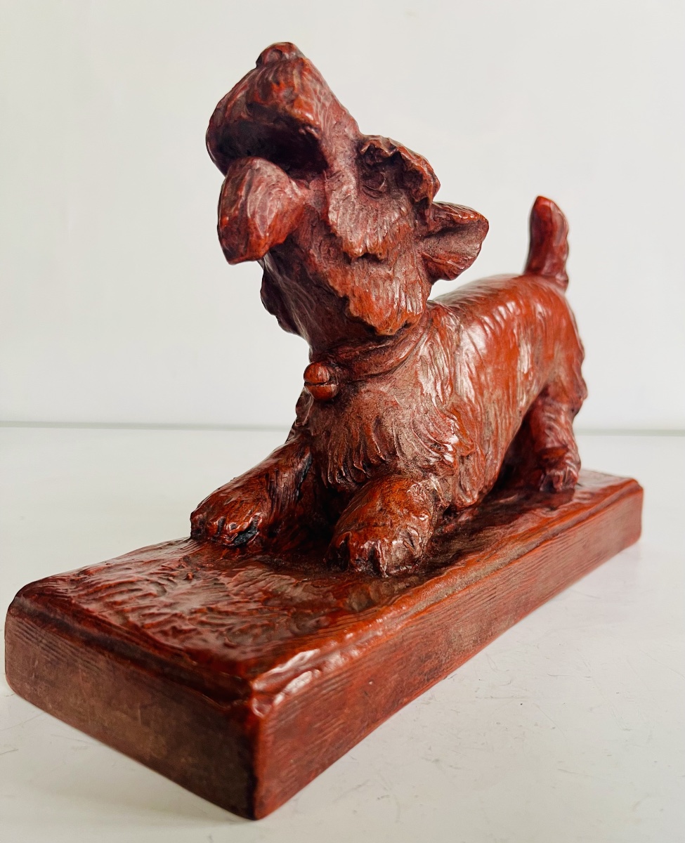 Terracotta Terrier Dog - Callo-photo-2